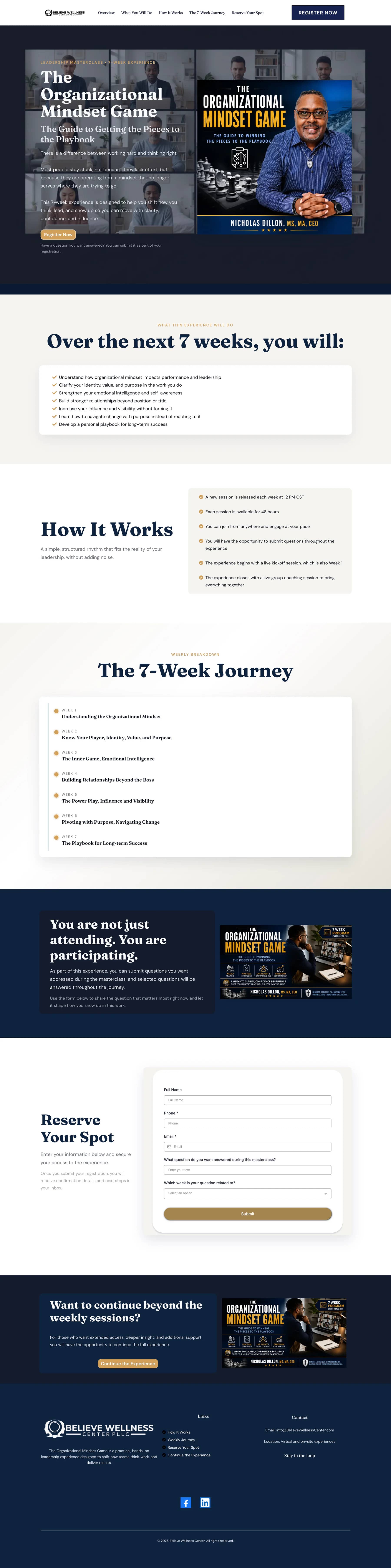 Organizational Mindset Game