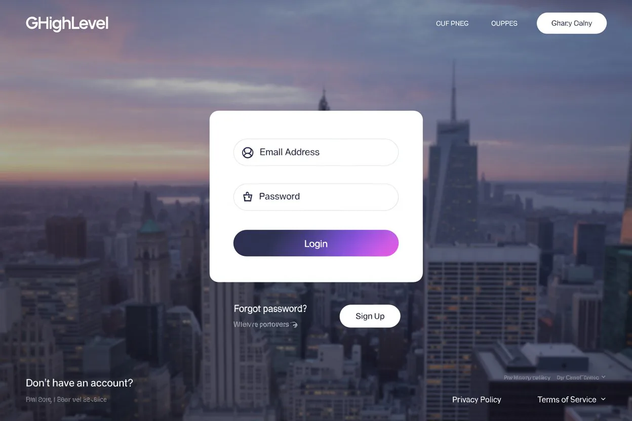 Login Screen 04