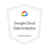 Google Cloud Data Analytics Certificate badge