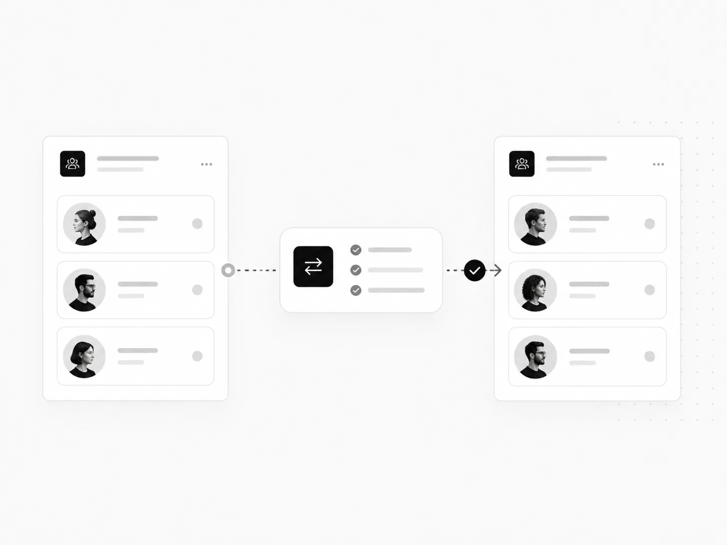 Business process automation moving work across teams from intake through delivery with clear ownership