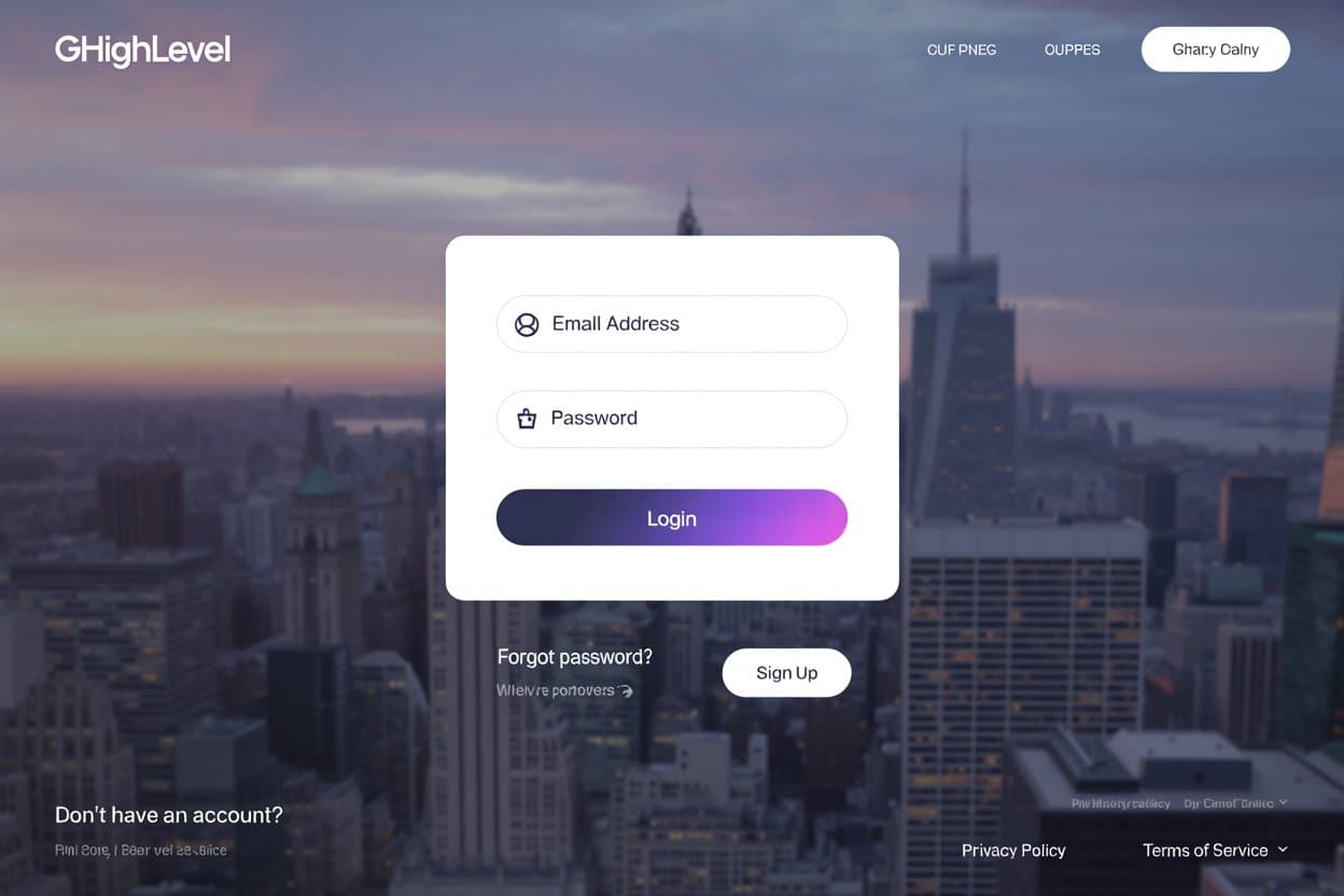 Login Screen 04
